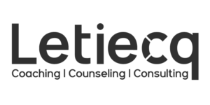 Professional logo for 'letiecq coaching & consulting', showcasing the word 'letiecq' in an elegant font.